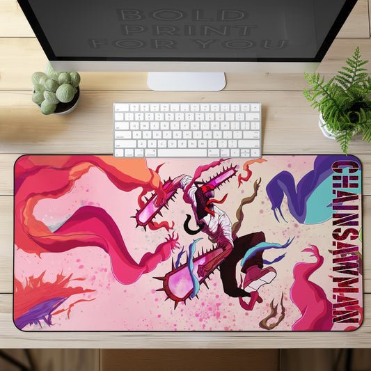 Chainsaw Man Anime Desk Mat
