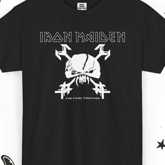 IRON MAIDEN (The Final Frontier) T-Shirt, Metal Unisex tee