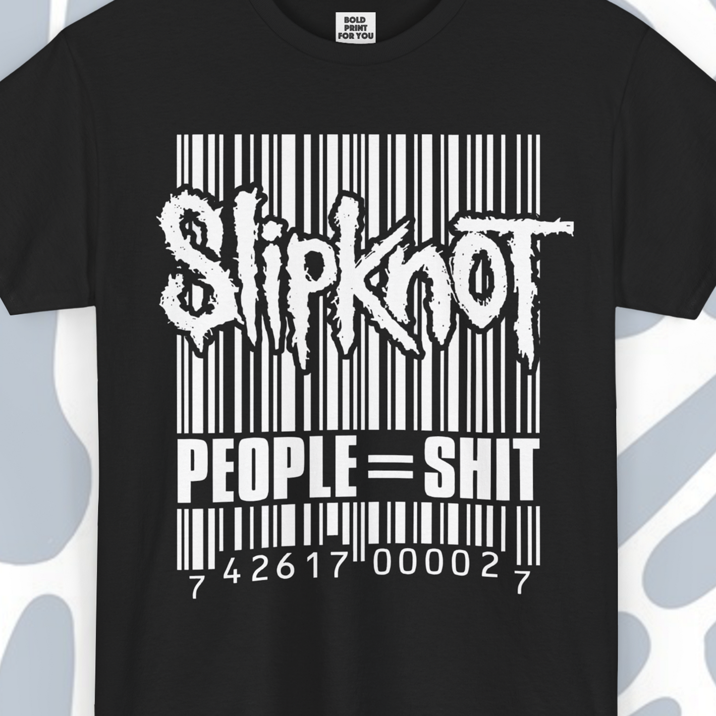 Slipknot people=shit T-Shirt, Punk Unisex tee