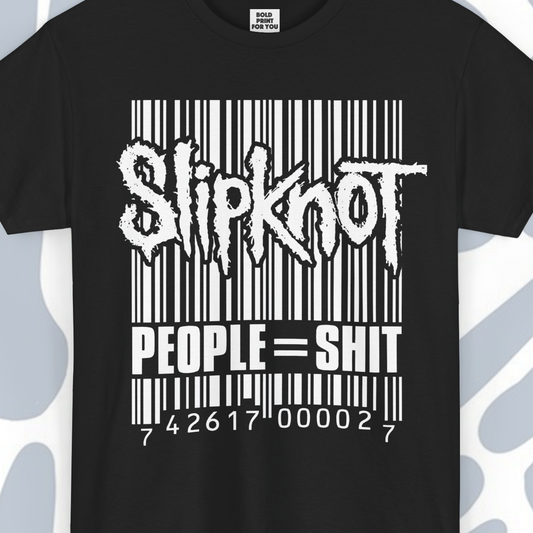 Slipknot people=shit T-Shirt, Punk Unisex tee