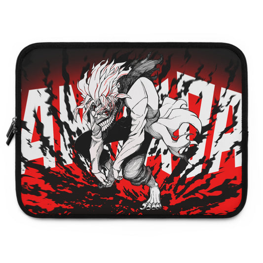 Anime Dandadan Ken Takakura Red Laptop sleeve
