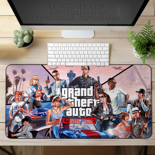 GTA online (Art 2) Gaming Desk Mat