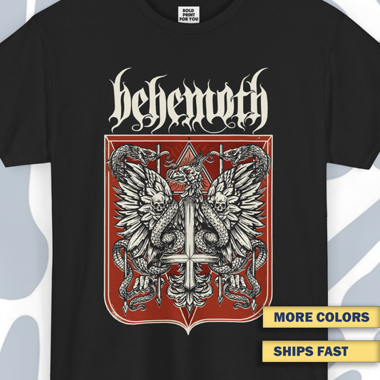 BEHEMOTH 2 T-Shirt, Metal Unisex tee