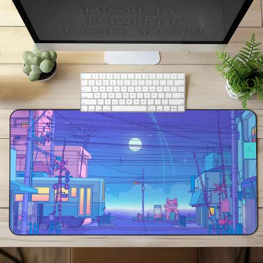 Lofi Japanese Gaming Desk Mat