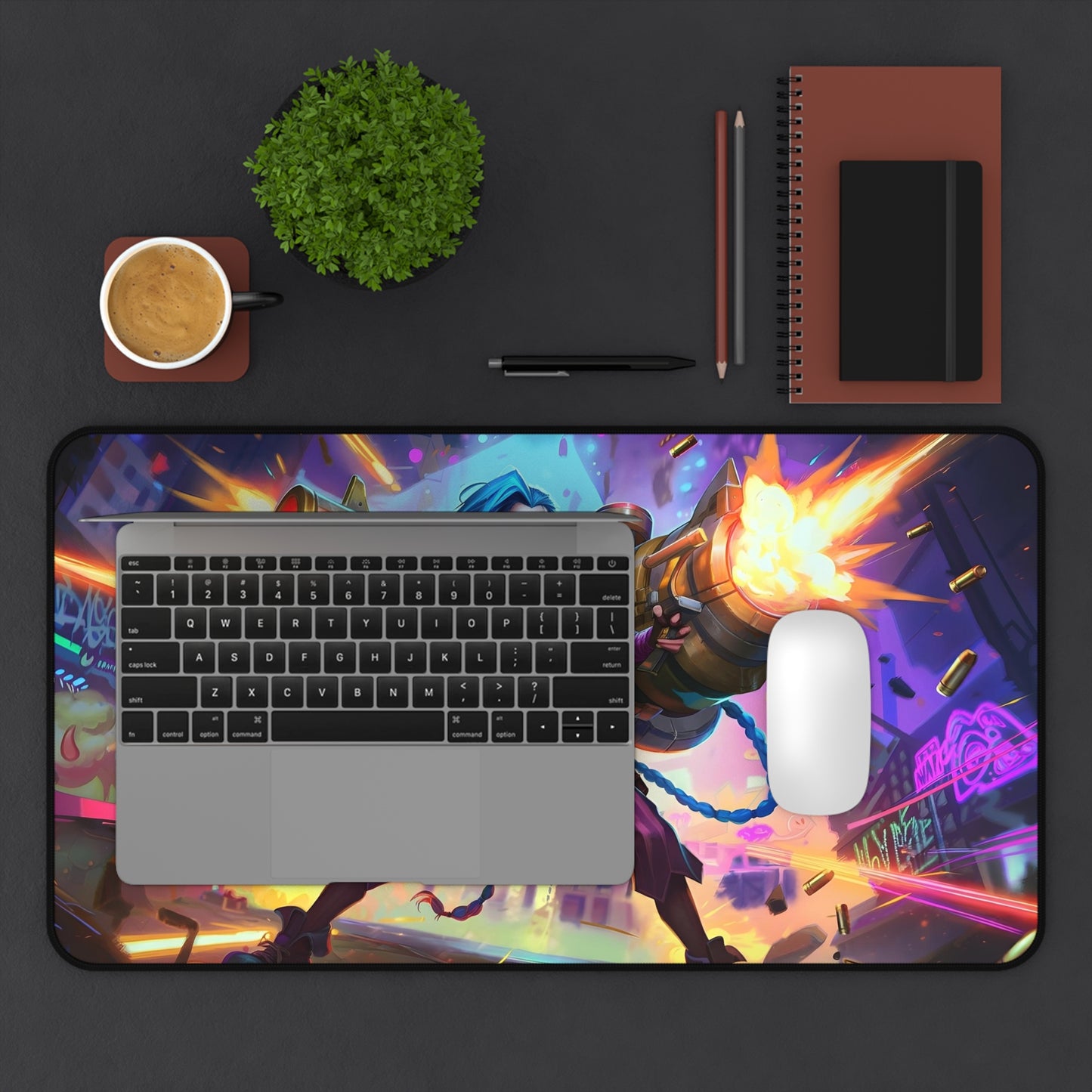 Anime Jinx League of Legends Desk Mat