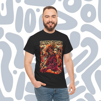 Rings of Saturn T-Shirt, Metal Unisex tee