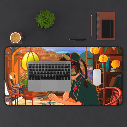 Lofi Girl Gaming Desk Mat