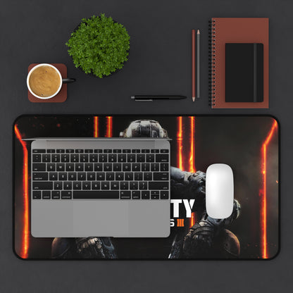 Call of Duty Black OPS 3 Desk Mat, Gaming keyboard matt, mousepad large, XXL extended deskpad mouse pad - Bold Print