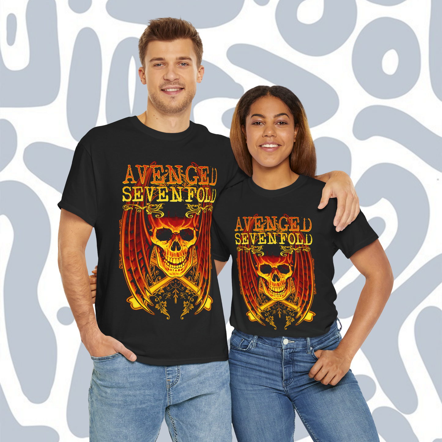 Avenged Sevenfold (Art 6) T-Shirt, Unisex Metal Merch