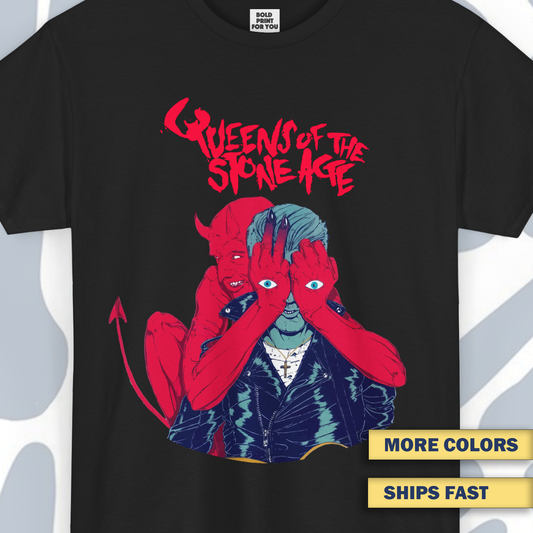Queens of stone Age T-Shirt, Rock Unisex tee