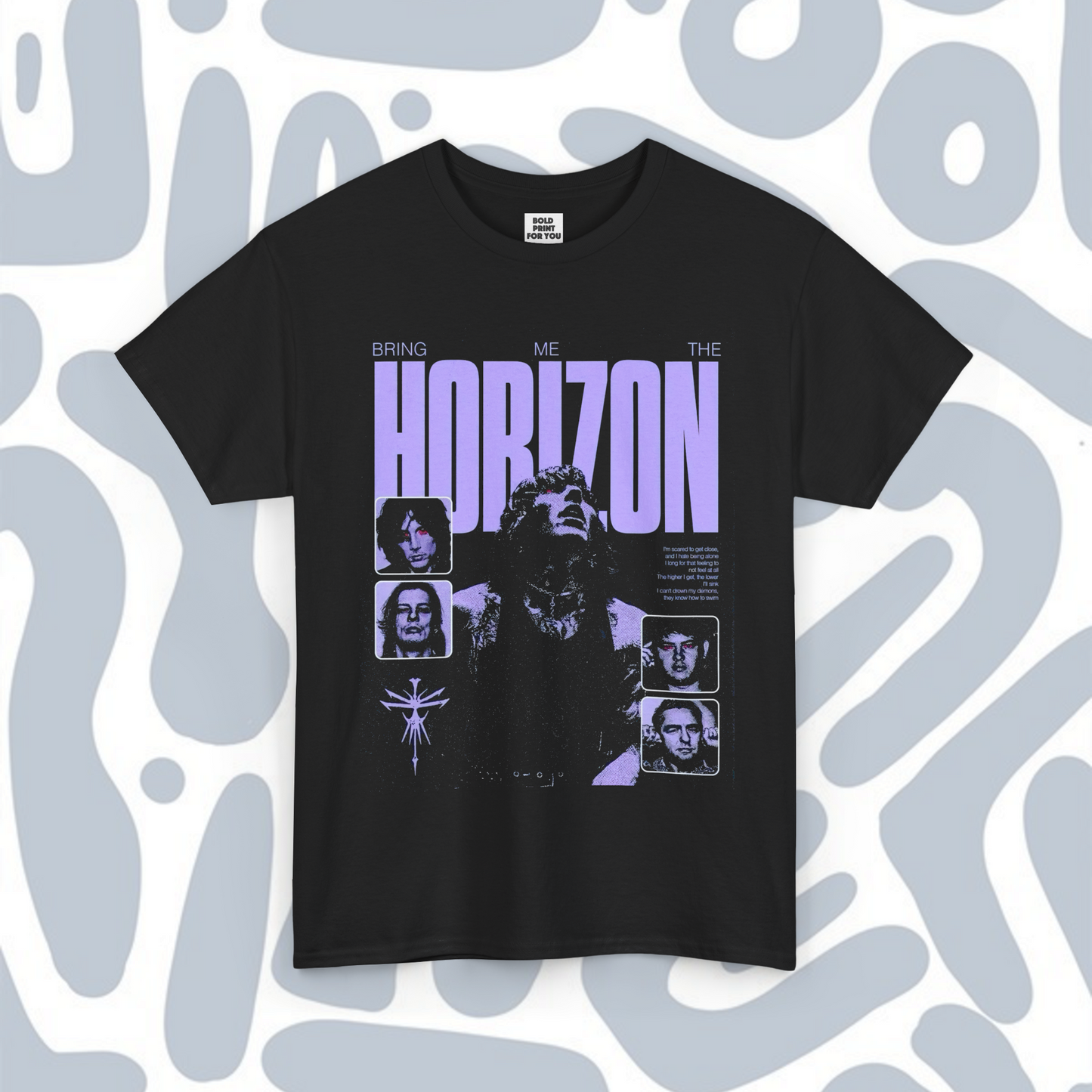 BRING ME THE HORIZON 6 T-Shirt, Metal Unisex tee