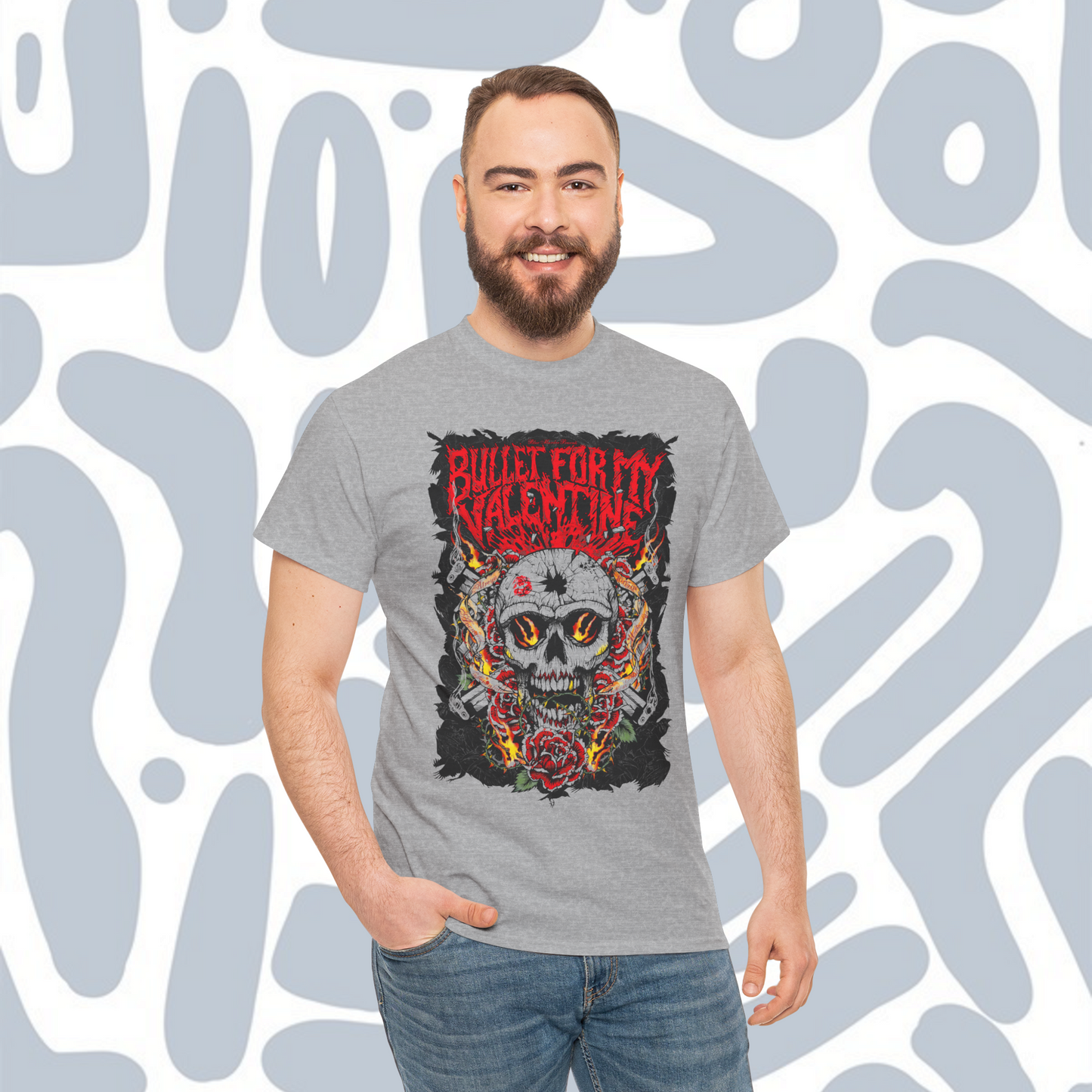 Bullet For My Valentine (art 2)T-Shirt, Metal Unisex tee