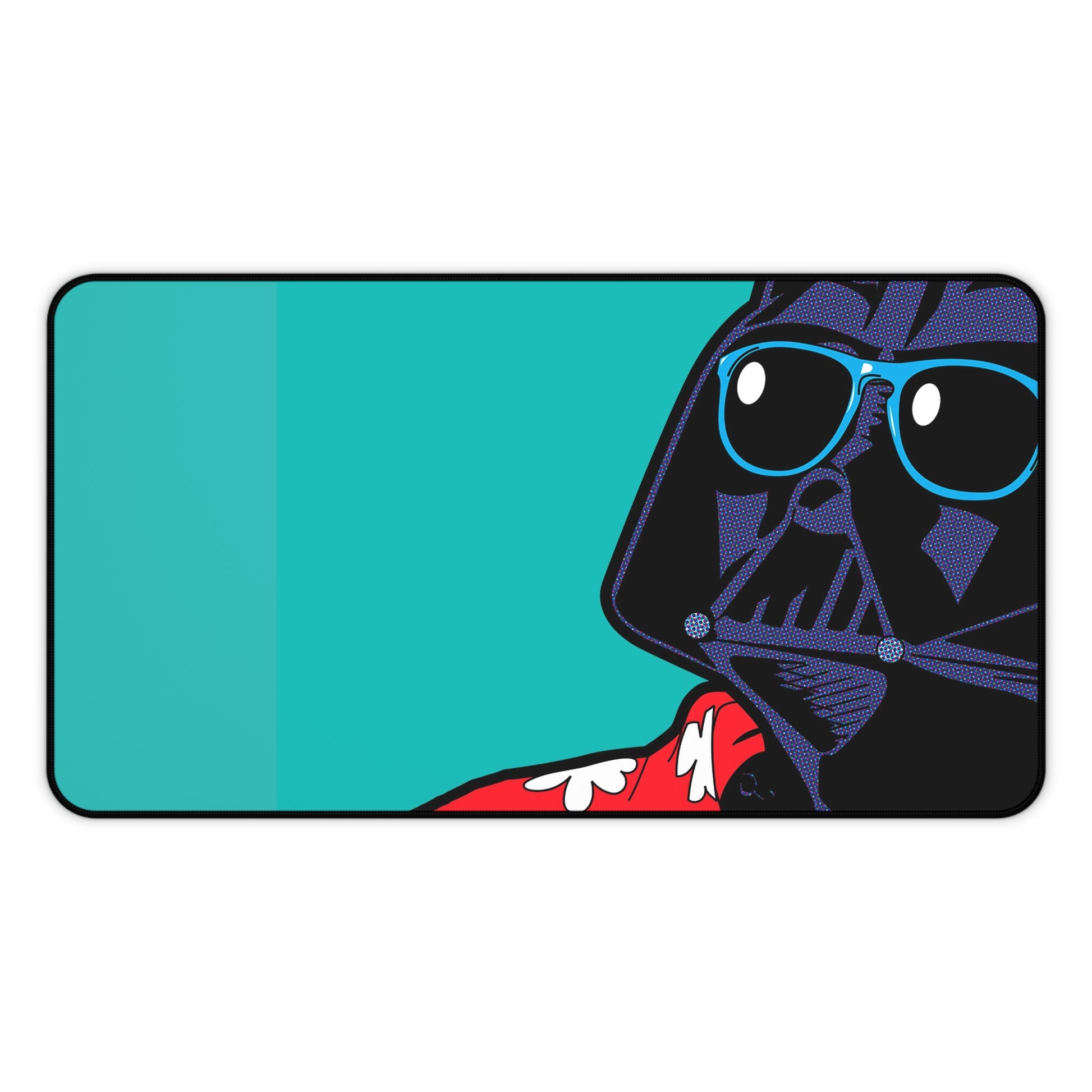 Darth Vader Pop Art Desk Mat, Gaming keyboard matt, mousepad large, XXL extended deskpad mouse pad - Bold Print