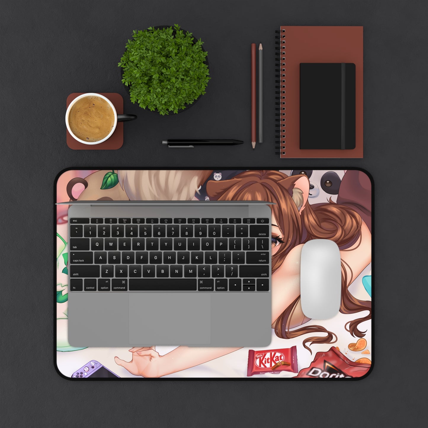 Tiakittykat Desk mat Merch