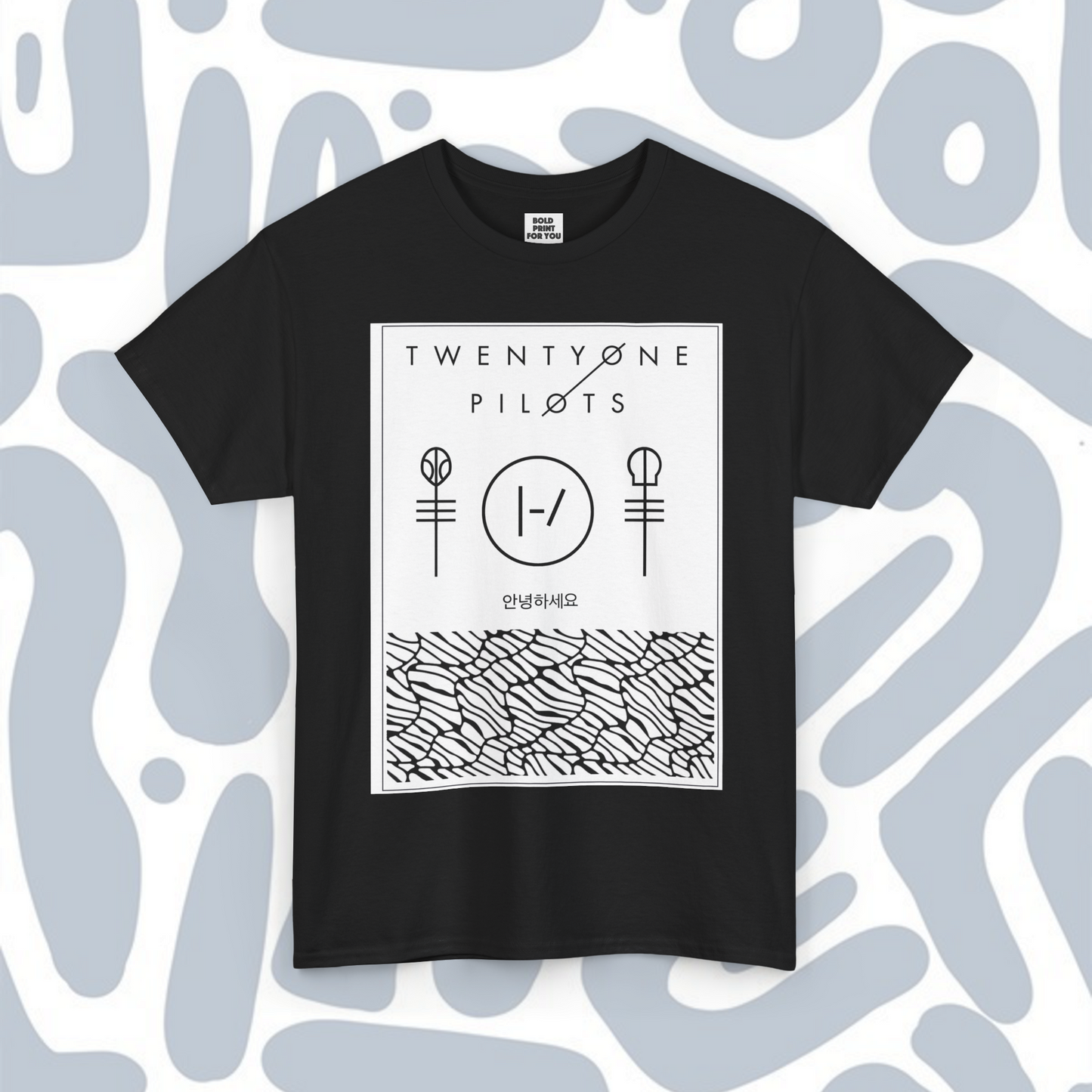 Twenty One Pilots (art 2) T-Shirt, Unisex Metal Merch