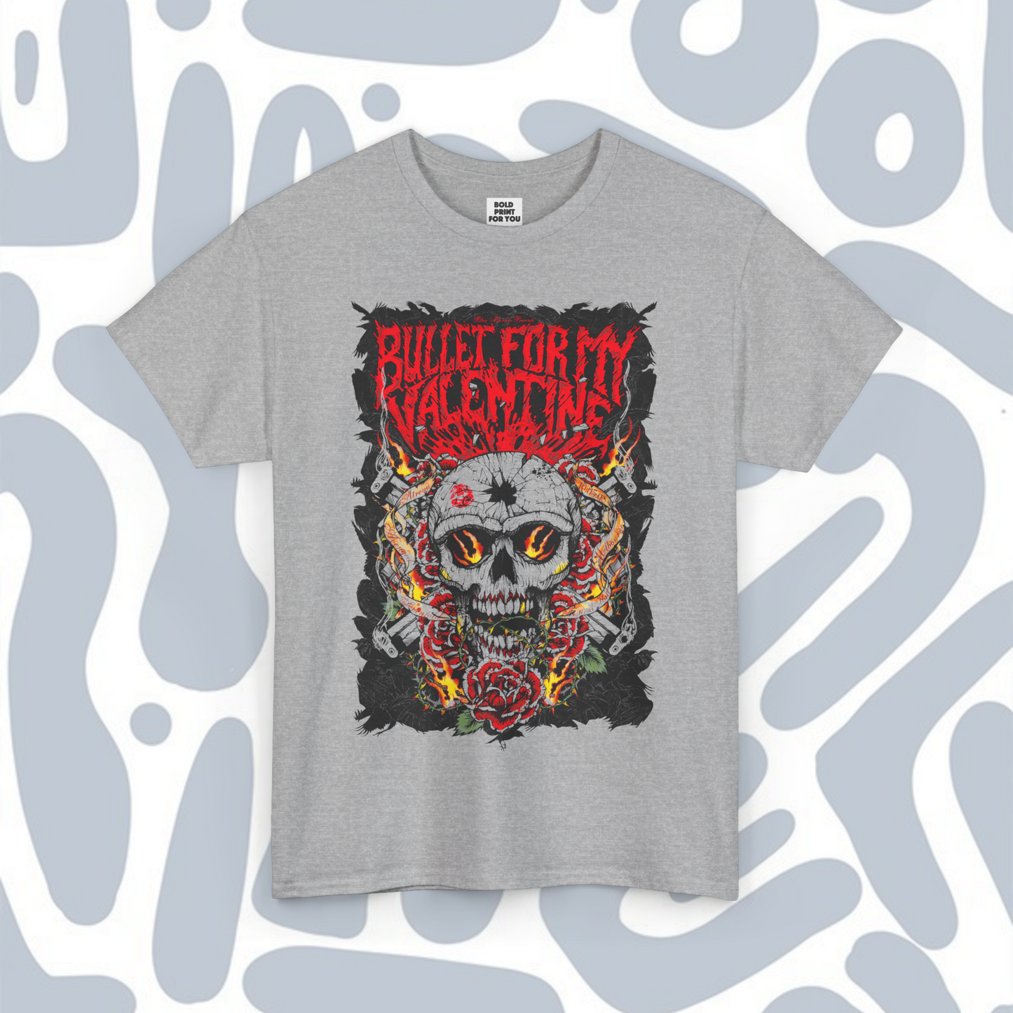 Bullet For My Valentine (art 2)T-Shirt, Metal Unisex tee