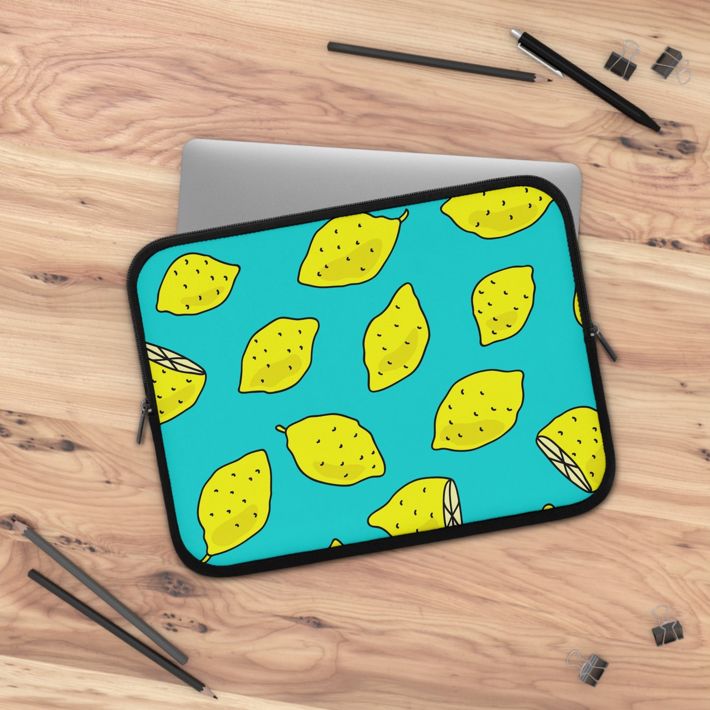 Lemon Laptop sleeve macbook or any laptop, laptop bag, Laptop carrying case