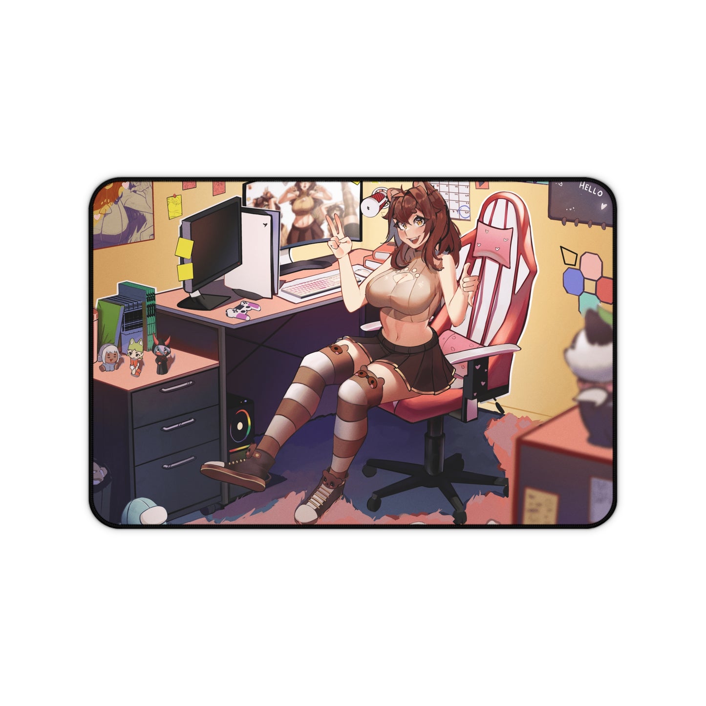 Tiakittykat Desk mat Merch 02