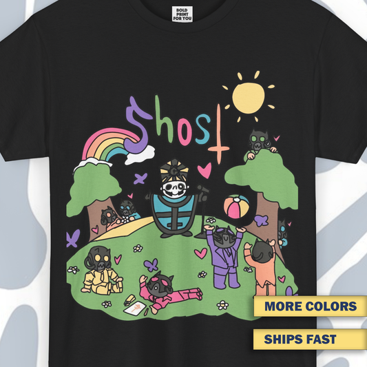 Metal band Ghost T-Shirt, Funny Unisex tee