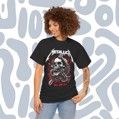 Metallica Kill ’Em All T-Shirt, Metal Unisex tee