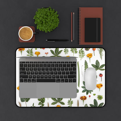 Leaves Desk Mat, Gaming keyboard matt, mousepad large, XXL extended deskpad mouse pad