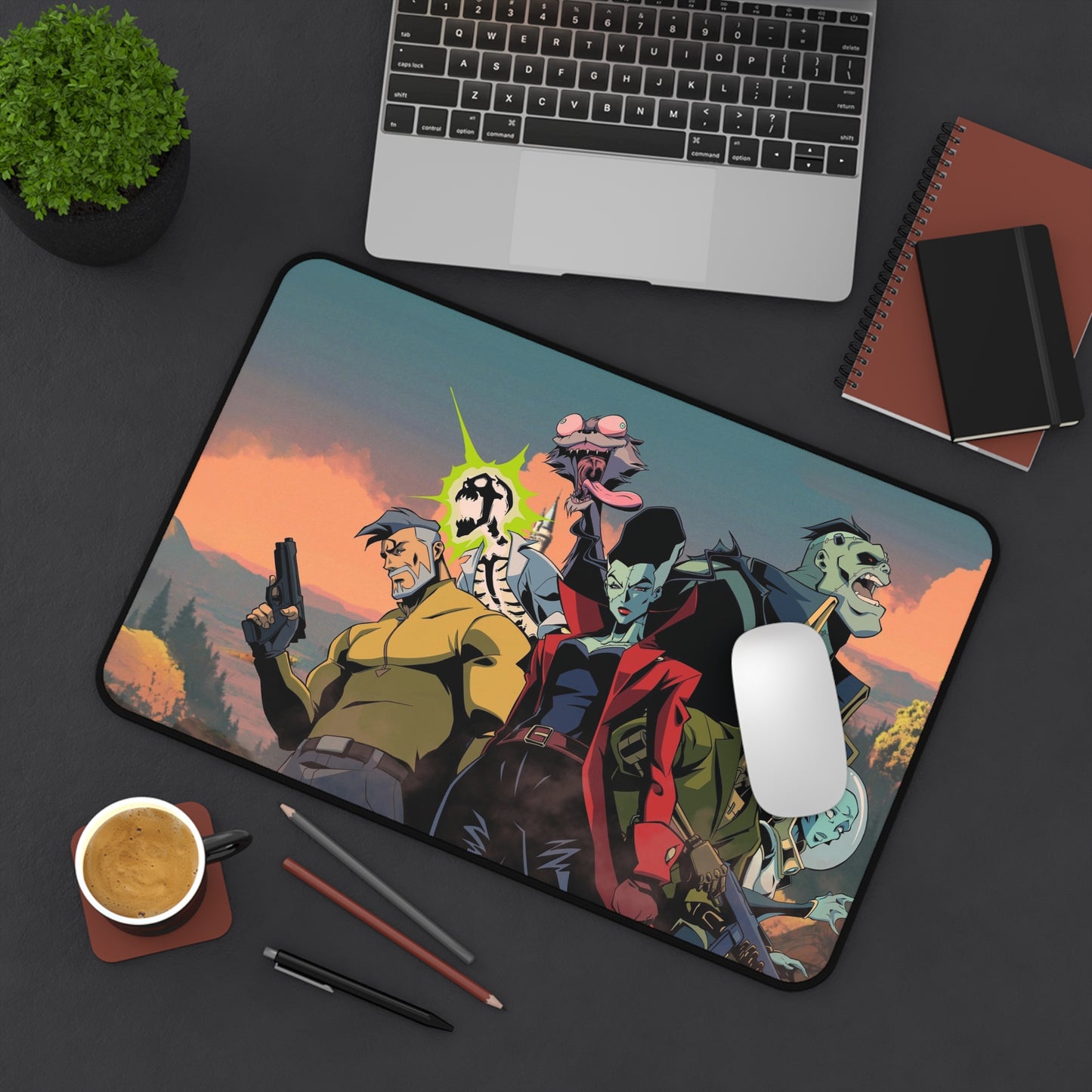 Creature Commandos Gaming Desk Mat