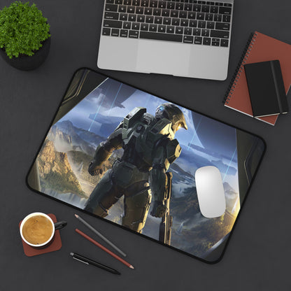 Hallo Desk Mat, Gaming keyboard matt, mousepad large, XXL extended deskpad mouse pad - Bold Print