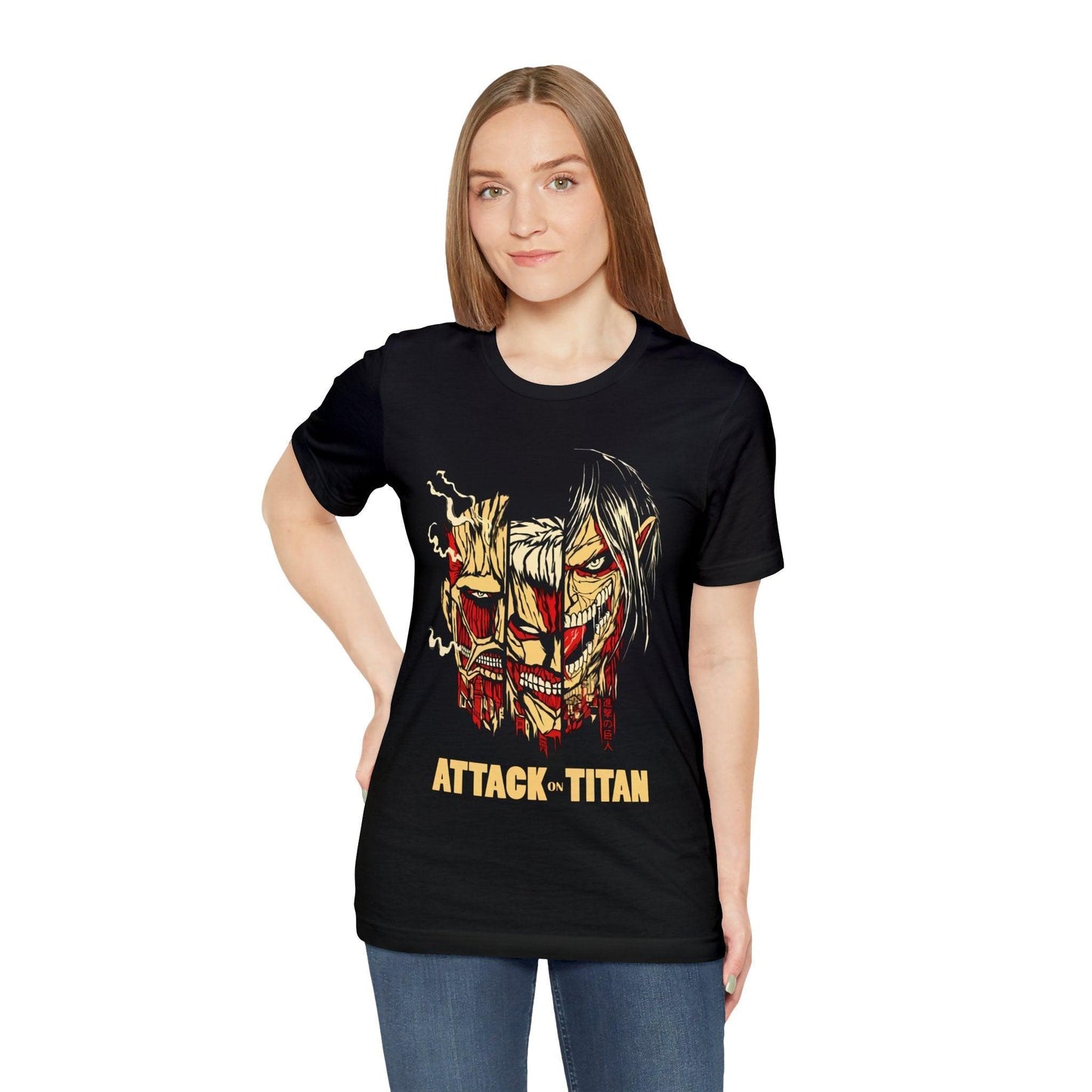 Anime attack on titan shirt, manga tshirt, anime clothing - Bolt Print