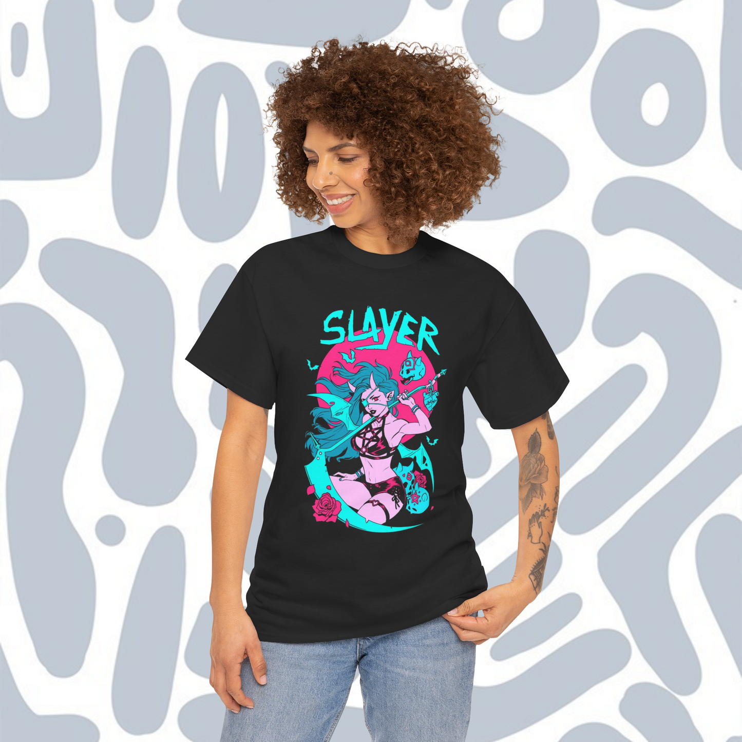 Anime girl slayer T-Shirt, Funny Unisex tee