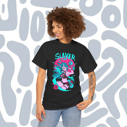 Anime girl slayer T-Shirt, Funny Unisex tee