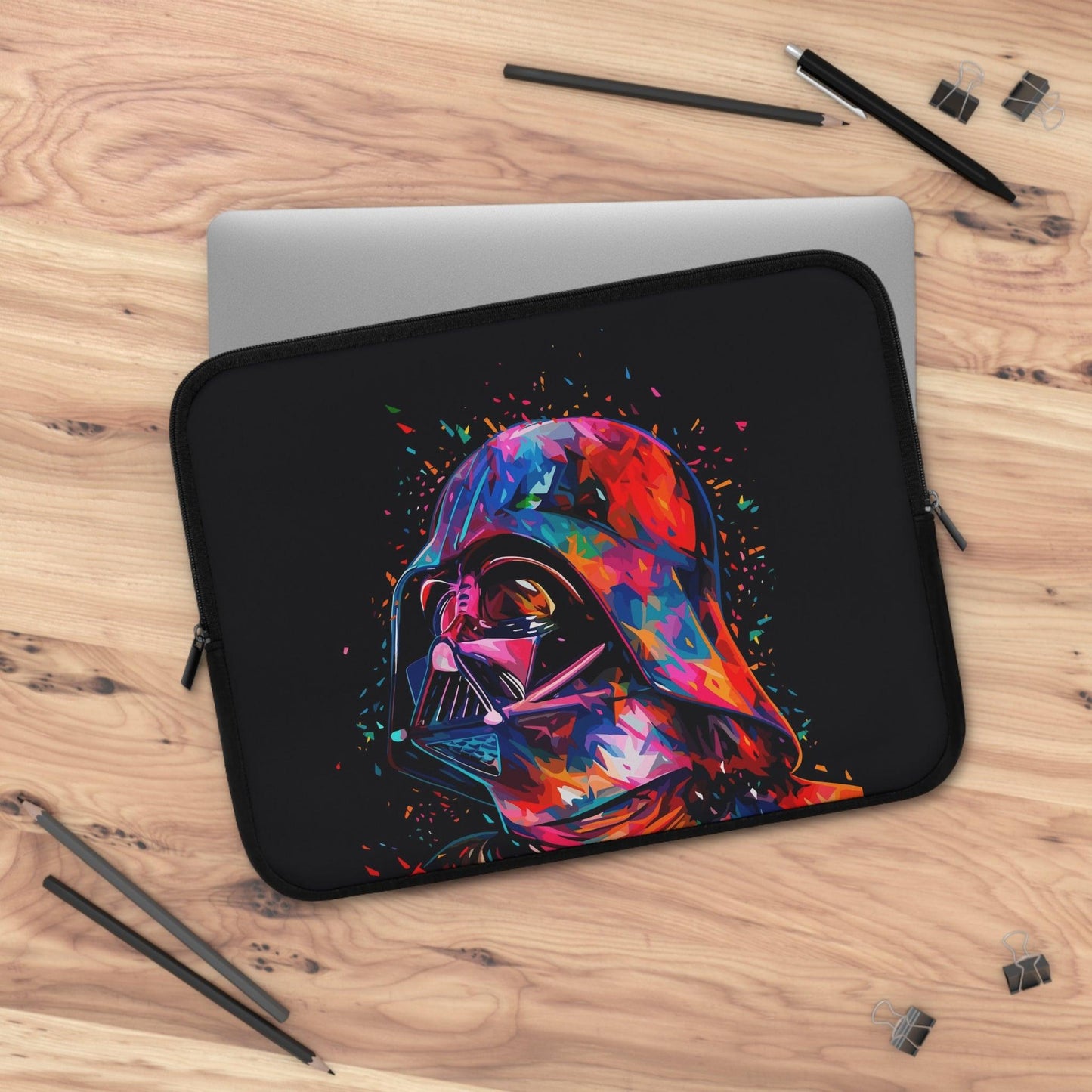 Darth Vader father Laptop sleeve macbook or any laptop 13, 15, 17 inch with print Star wars, Laptop carrying case, laptop bag - Bolt Print