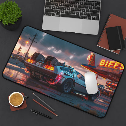 Delorean Desk Mat, Gaming keyboard mat, mousepad large, XXL extended deskpad mouse pad