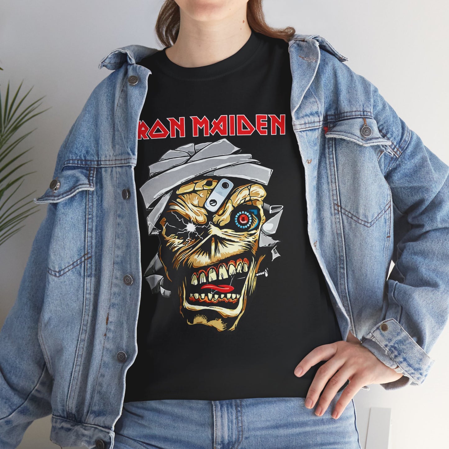IRON MAIDEN (EDDIE METAL) T-Shirt, Metal Unisex tee