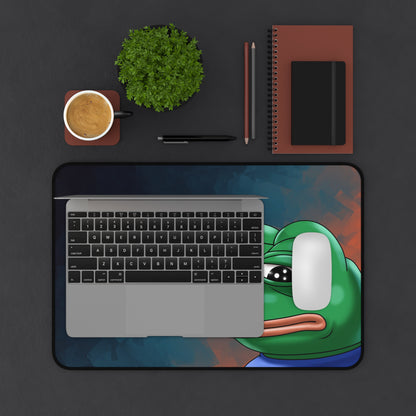 Meme Pepe the Frog Desk Mat