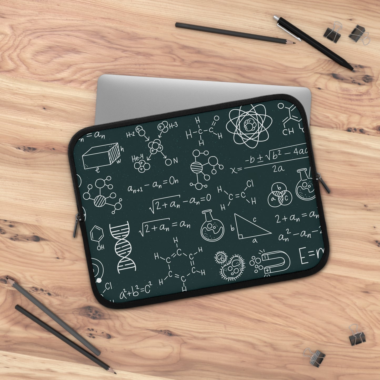 Scientific formulas Laptop sleeve macbook or any laptop, laptop bag, laptop cover