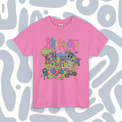 Slipknot Pink T-Shirt, Funny Unisex tee