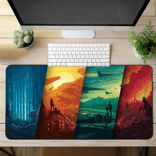 Star Wars The Force Awakens Gaming Desk Mat
