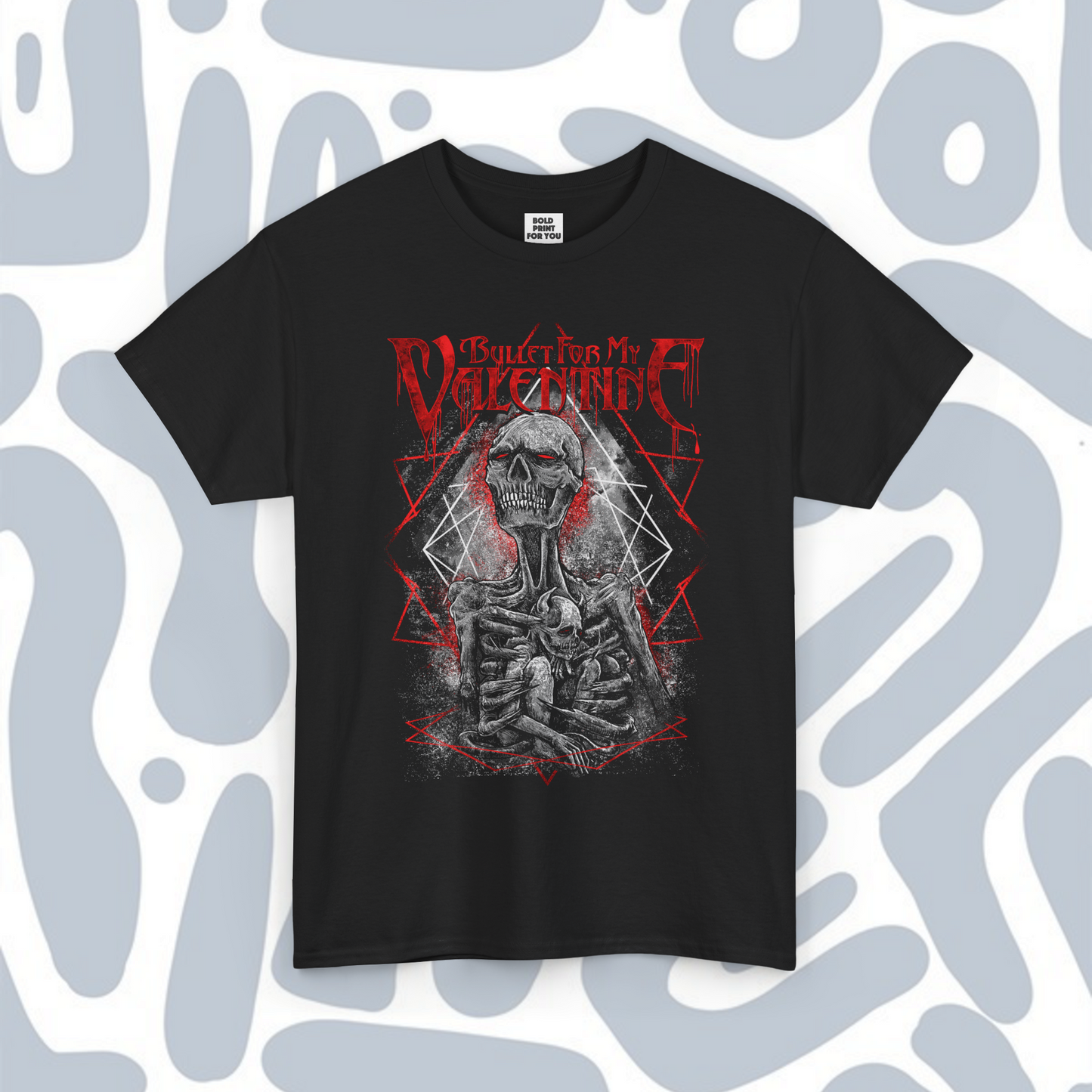 BULLET FOR MY VALENTINE (art 4) T-Shirt, Unisex Metal Merch