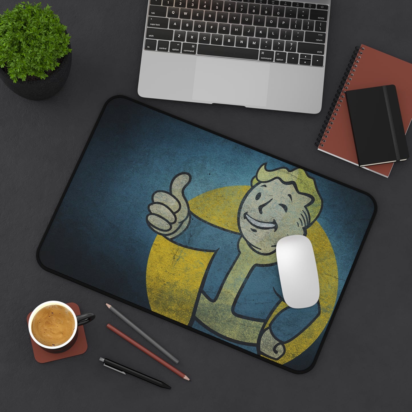 Wasteland Vault Gaming Desk Mat