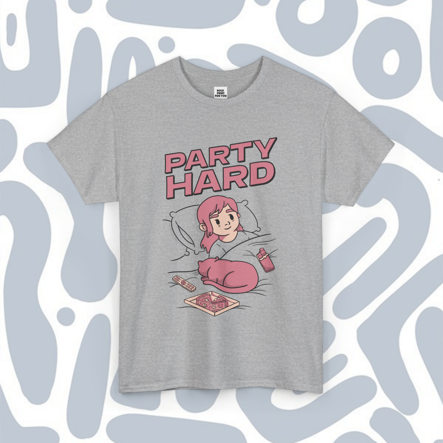 T-shirt Girl party hard