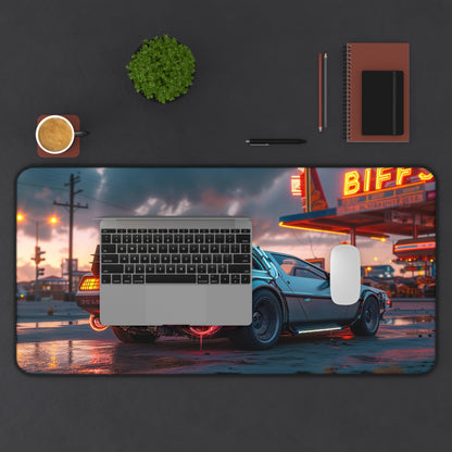 Delorean Desk Mat, Gaming keyboard mat, mousepad large, XXL extended deskpad mouse pad