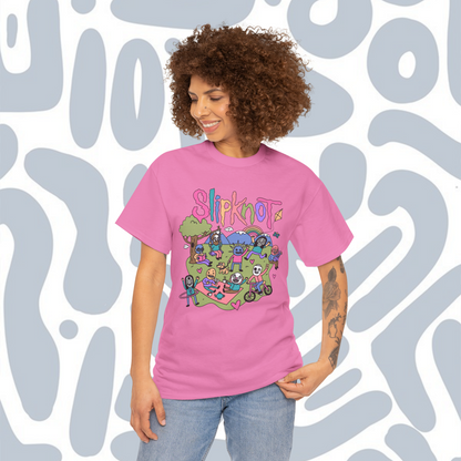 Slipknot Pink T-Shirt, Funny Unisex tee