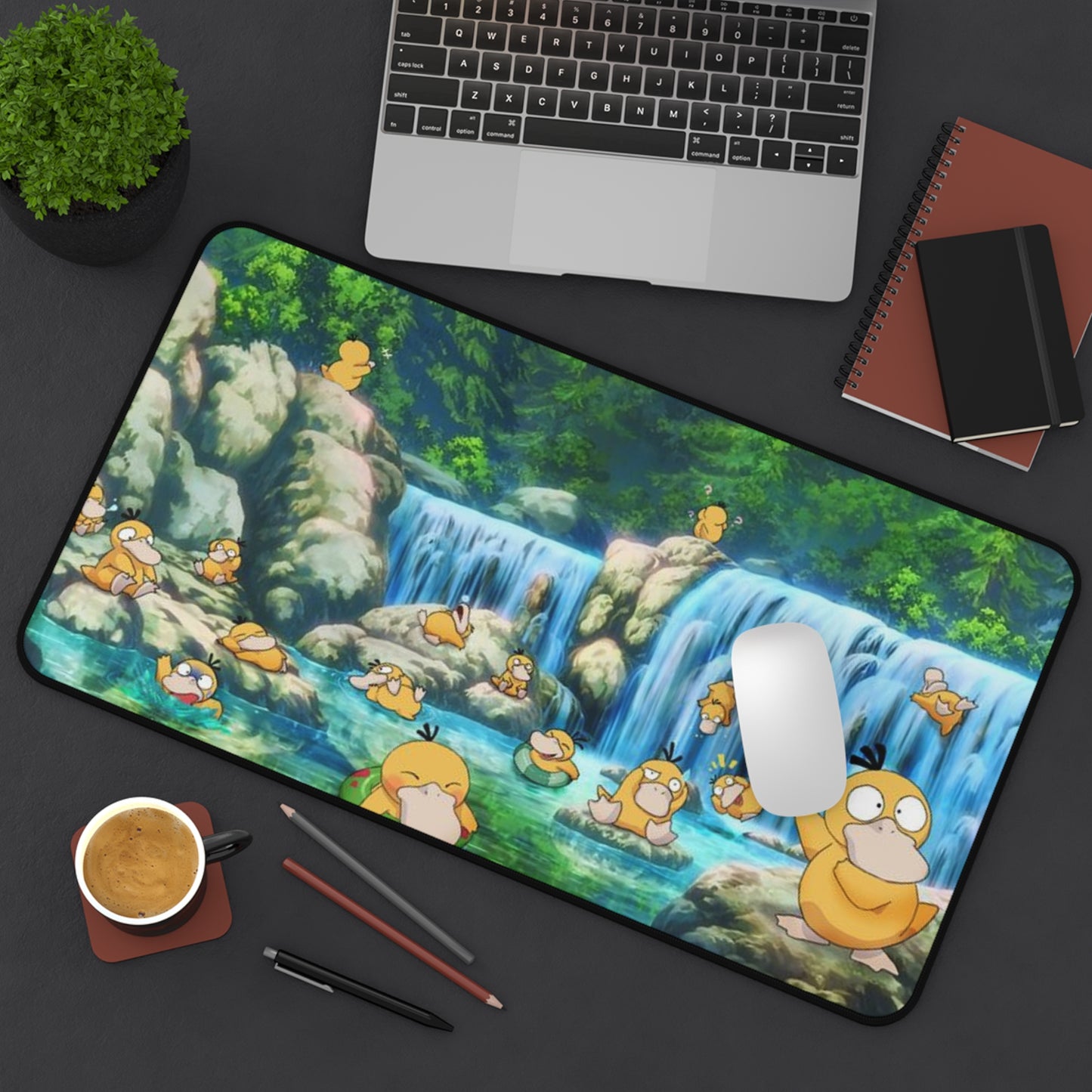 Anime Pokémon Psyduck Desk Mat