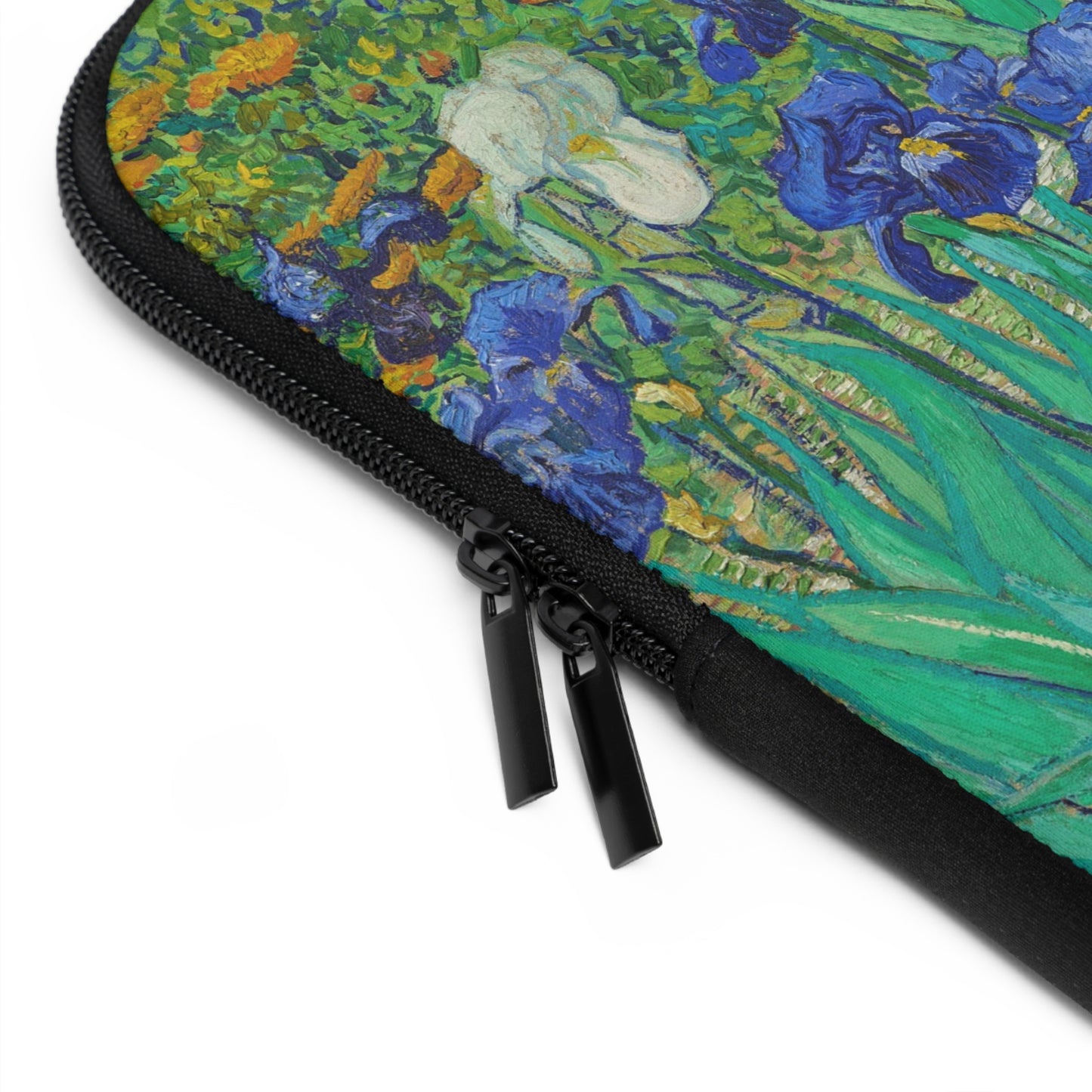 Van Gogh Irises Laptop sleeve macbook or any laptop, laptop bag, Laptop carrying case