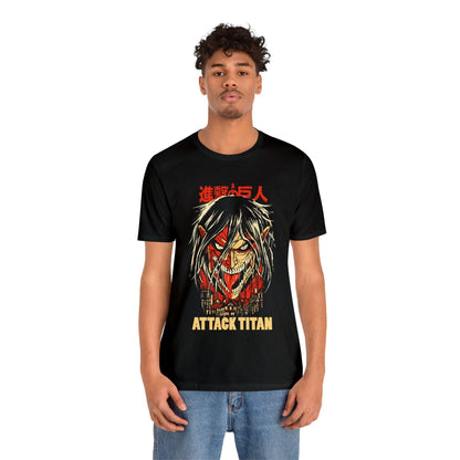 Anime attack on titan shirt, manga tshirt, anime clothing - Bolt Print