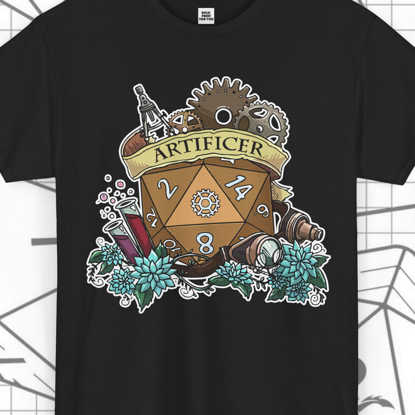 DND Artificer T-Shirt, Dungeons & Dragons Unisex tee