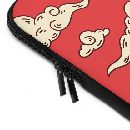 oriental cloud Laptop sleeve macbook or any laptop, anime laptop bag, Laptop carrying case