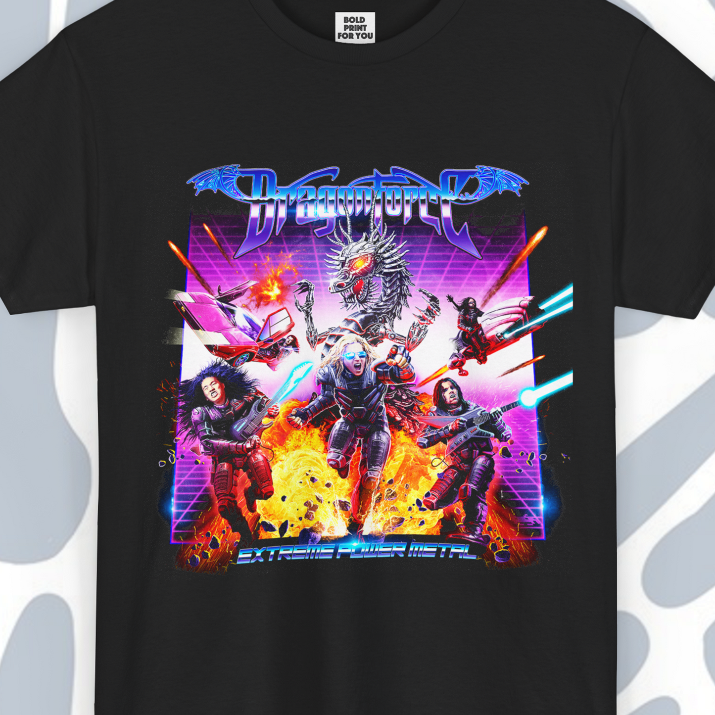 DRAGONFORCE T-Shirt, Metal Unisex tee