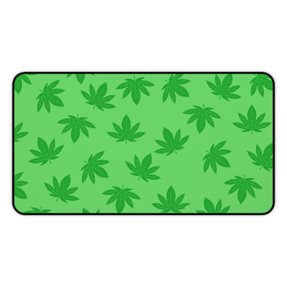 Marijuana Desk Mat, Gaming keyboard mat, XXL mousepad