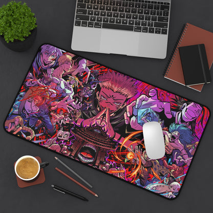 Anime Jujutsu Kaisen Gojo vs Sukuna Desk Mat